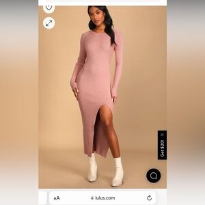 Lulus sweater dress